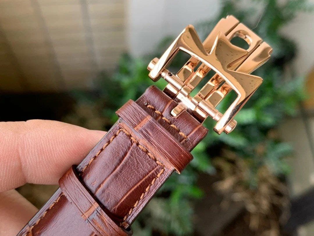 Malte Tourbillon SS Skeleton Silver Dial on Brown Leather Strap 1:1 Best Edition Version (Copy)